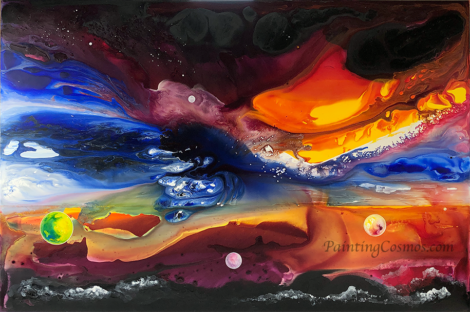 In the Midst of Paint and Fire